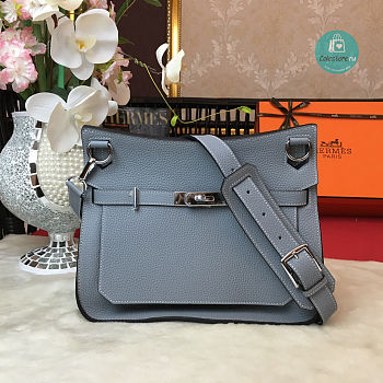 Hermes Blue Jypsiere 28cm