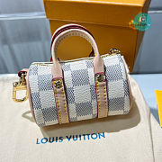 Louis Vuitton Mini Keepall Damier Key Chain  - 4