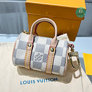 Louis Vuitton Mini Keepall Damier Key Chain  - 2