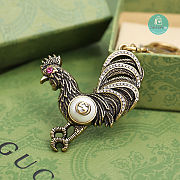 Gucci Charm Rooster Key Ring  - 6