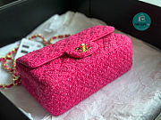 Colestore Chanel Tweed Reissue Flap bag In Pink 20cm - 6
