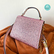 Valentino Garavani Vsling Mini Handbag With Sparkling Embroidery 19x13x9cm - 2