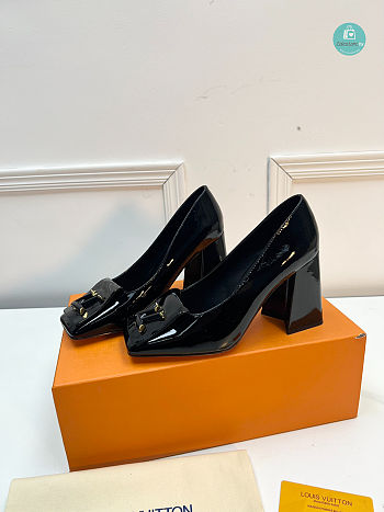Louis Vuitton Shake Slingback Pump In Black