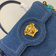 Versace La Medusa Denim Tote 25x15x22cm - 2