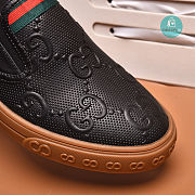 Gucci Slip-on Brown Sole In Black  - 3