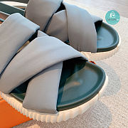 Hermes Electric Sandal In Grey - 4