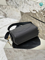 Prada Bag In Textured Leather in Black 20.5x13x8.5cm - 6