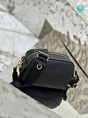 Prada Bag In Textured Leather in Black 20.5x13x8.5cm - 2