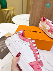 Louis Vuitton Time Out Monogram Pink Sneakers  - 6