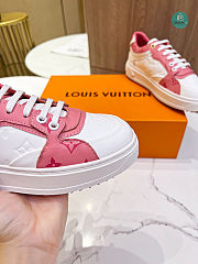 Louis Vuitton Time Out Monogram Pink Sneakers  - 5