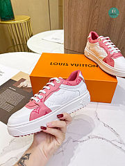 Louis Vuitton Time Out Monogram Pink Sneakers  - 4