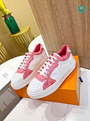 Louis Vuitton Time Out Monogram Pink Sneakers  - 3