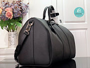 Louis Vuitton Keepall Bandoulière 50 Taiga Leather In Black 50 x 29 x 23 cm - 6