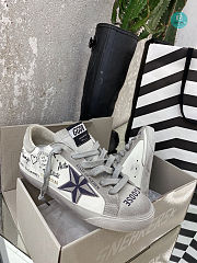 Golden Goose Kids Texas-graffiti Print Sneakers - 2