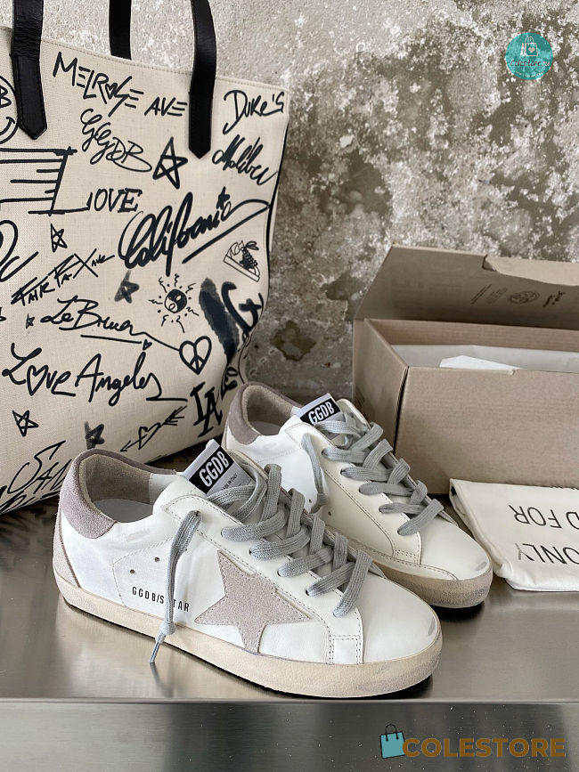 Golden Goose Wmns Super Star 'White Silver' - 1