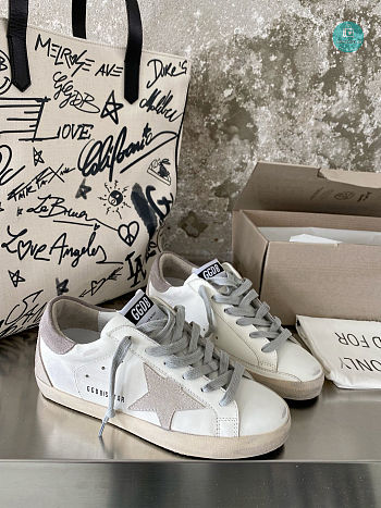 Golden Goose Wmns Super Star 'White Silver'