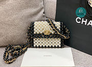 Chanel Mini Pearl Evening Bag 13.5 × 16.5 × 5.5 cm - 1