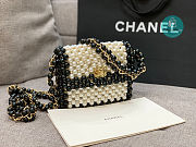 Chanel Mini Pearl Evening Bag 13.5 × 16.5 × 5.5 cm - 5