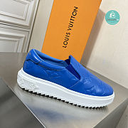 Louis Vuitton Beverly Hills Slip-on In Blue - 6