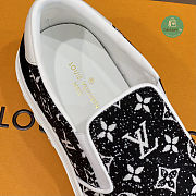 Louis Vuitton Monogram Dark Blue Denim Trocadero Slip-on - 2