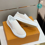 Louis Vuitton Monogram White Trocadero Slip-on - 1