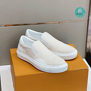 Louis Vuitton Monogram White Trocadero Slip-on - 5