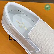 Louis Vuitton Monogram White Trocadero Slip-on - 3