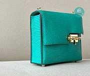 Hermès Verrou Green 17 x 13 x 5cm  - 6