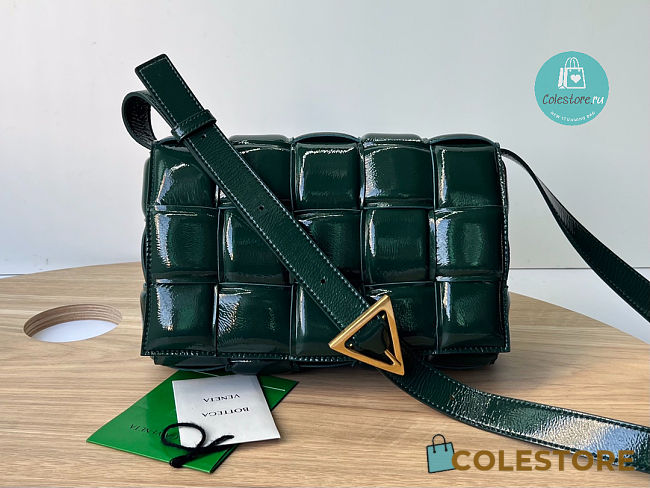 Bottega Veneta Padded Cassette Green 26x18x8 cm - 1