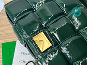 Bottega Veneta Padded Cassette Green 26x18x8 cm - 5