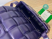 Bottega Veneta Padded Cassette Purple 26x18x8 cm - 6