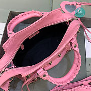 Colestore Balenciaga Neo Cagole City Handbag In Pink 26x13x18cm - 5