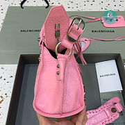 Colestore Balenciaga Neo Cagole City Handbag In Pink 26x13x18cm - 4