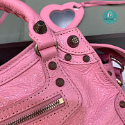 Colestore Balenciaga Neo Cagole City Handbag In Pink 26x13x18cm - 2