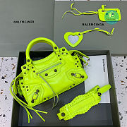 Colestore Balenciaga Neo Cagole City Handbag In Neon 26x13x18cm - 1