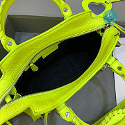 Colestore Balenciaga Neo Cagole City Handbag In Neon 26x13x18cm - 2