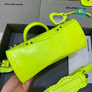 Colestore Balenciaga Neo Cagole City Handbag In Neon 26x13x18cm - 6