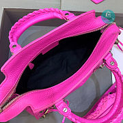 Colestore Balenciaga Neo Cagole City Handbag In Dark Pink 26x13x18cm - 2