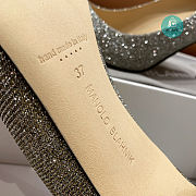 Manolo Blahnik Manolo Blahnik Hangisi Pumps In Grey 7cm - 6