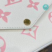 Louis Vuitton Pochette Félicie bag Cream/Pink Trianon 21x12x3cm - 3