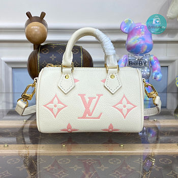 Louis Vuitton Speedy Bandoulière Cream/Pink Trianon 20.5 x 13.5 x 12 cm