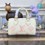 Louis Vuitton Speedy Bandoulière Cream/Pink Trianon 20.5 x 13.5 x 12 cm - 6
