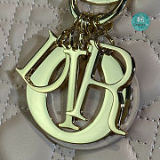 MEDIUM LADY DIOR BAG Powder Pink Cannage Lambskin 24 x 20 x 11 cm - 2