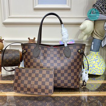 Louis Vuitton Neverfull PM Damier Ebene 29x21x12cm