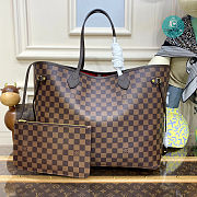 Louis Vuitton Neverfull GM Damier Ebene 40x20x33cm - 1