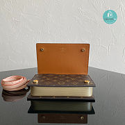 Louis Vuitton Book Chain Wallet Monogram Reverse Pink 20 x 14 x 4 cm - 6