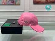 Prada Re-Nylon Baseball Cap Pink  - 6