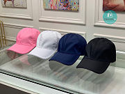 Prada Re-Nylon Baseball Cap Pink  - 5