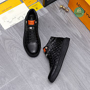 Louis Vuitton High Top In Monogram Black Sneakers - 4