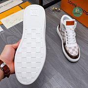 Louis Vuitton High Top In Damiers Sneakers - 4